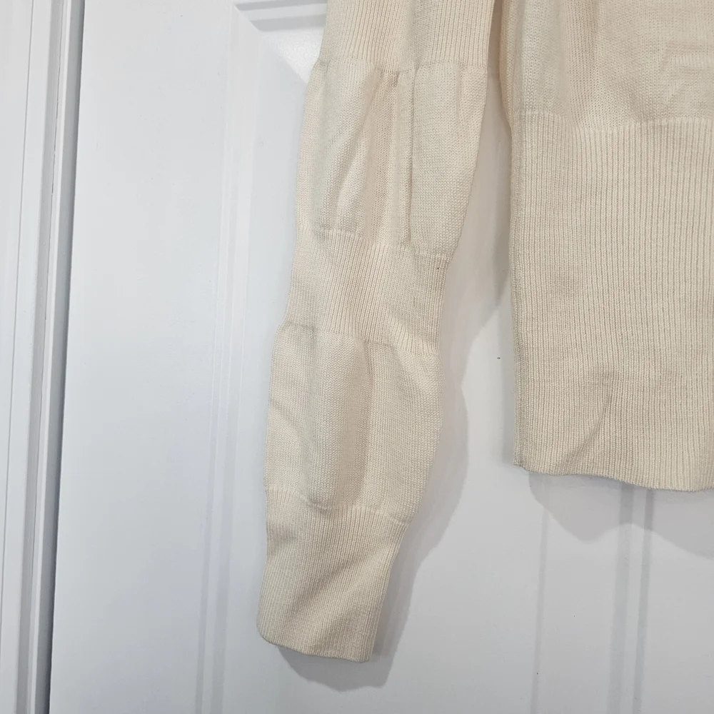 Moda International Ivory Knit Sweater Merino Wool 95%{Bx20}